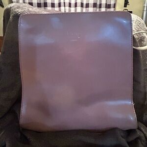 Beijo Light Pink Glossy Backpack London Paris New York NWT